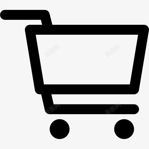 购物车必需品61直线型图标svg_新图网 https://ixintu.com 必需品 直线 线型 购物车