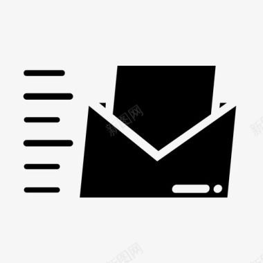 电子邮件通信消息图标图标