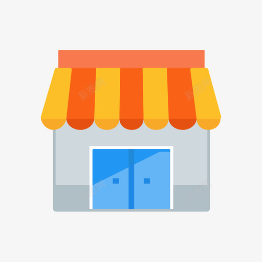 默认店铺svg_新图网 https://ixintu.com 默认店铺