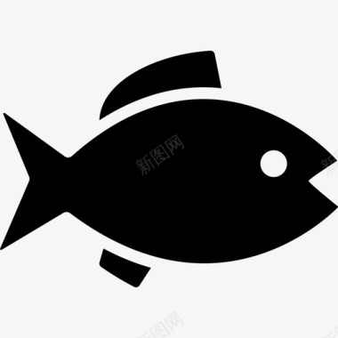 鱼动物海鲜图标图标