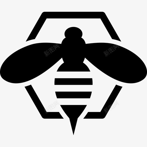 蜜蜂动物嗡嗡声图标svg_新图网 https://ixintu.com 动物 嗡嗡声 昆虫 蜂蜜 蜜蜂