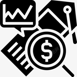 定价管理定价营销管理7填充图标高清图片