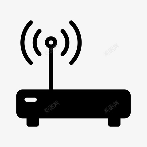 wifi路由器热点互联网图标svg_新图网 https://ixintu.com wifi 互联网 信号 在线 热点 营销 贸易 路由器