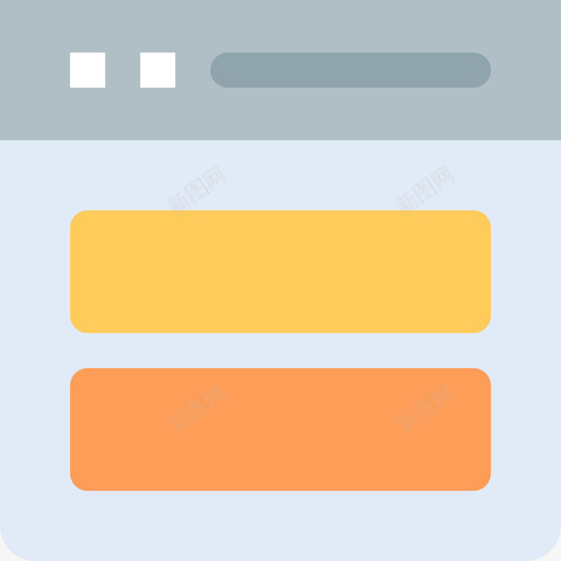 专栏网站布局和用户界面平面图标svg_新图网 https://ixintu.com 专栏 布局 平面 用户界面 网站