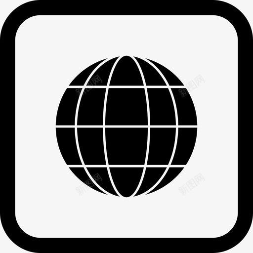 全球pin世界图标svg_新图网 https://ixintu.com 世界 全球 电子商务