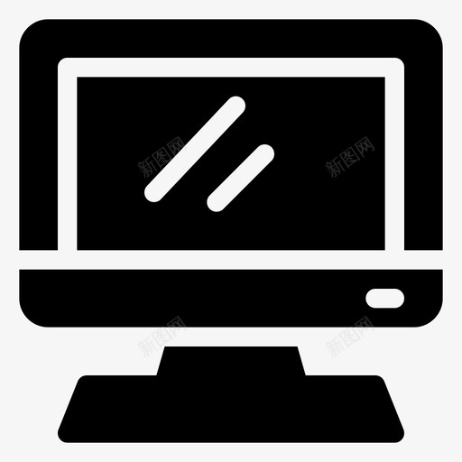 计算机媒体pc图标svg_新图网 https://ixintu.com pc 图标 图示 媒体 屏幕 社交 计算机