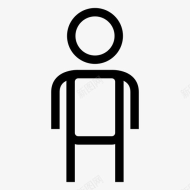 男厕所男性图标图标