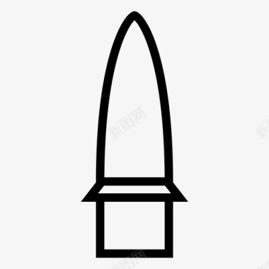 子弹武装军事图标图标