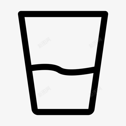 饮料杯子玻璃杯图标svg_新图网 https://ixintu.com 公司 办公室 口渴 商务 商务办公 工作 杯子 概述 玻璃杯 饮料