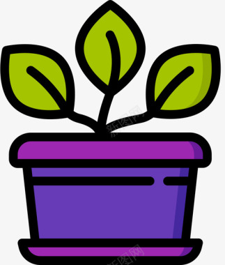植物植物31线状颜色图标图标