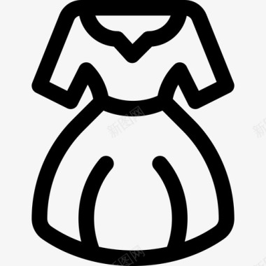 礼服母亲节23直系图标图标
