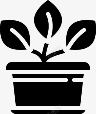 植物植物30填充图标图标
