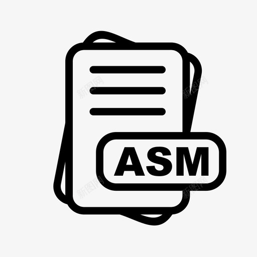 asm文件扩展名文件格式文件类型集合图标包svg_新图网 https://ixintu.com asm 图标 扩展名 文件 格式 类型 集合