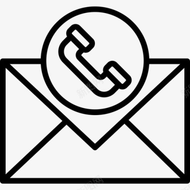 邮件技术支持30直拨图标图标