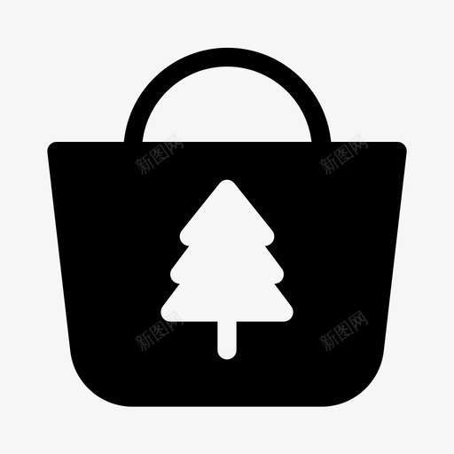 购物袋圣诞节大减价图标svg_新图网 https://ixintu.com 减价 圣诞 圣诞节 购物袋 雕文