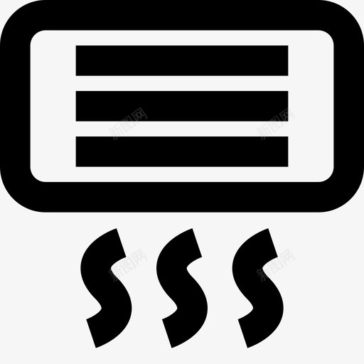 空调191酒店线性图标svg_新图网 https://ixintu.com 空调 线性 酒店