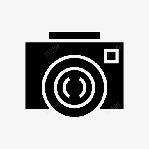 照相机数码相机多媒体资料图标svg_新图网 https://ixintu.com 多媒体 实心 数码相机 照片 照相机 资料 镜头