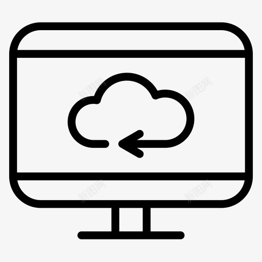 云计算数据库托管图标svg_新图网 https://ixintu.com 25个 云计算 图标 存储 托管 数据库 服务器 管线