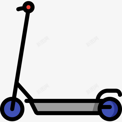 滑板车抚养孩子5线性颜色图标svg_新图网 https://ixintu.com 孩子 抚养 滑板车 线性 颜色