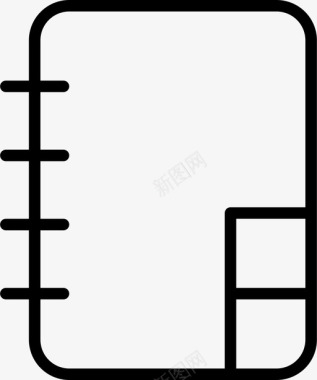 笔记书籍联系人图标图标