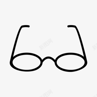 眼镜镜片外观图标图标