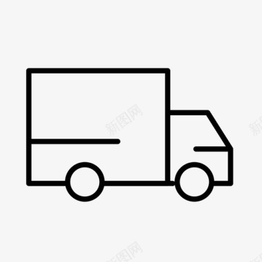 卡车运输工具车辆图标图标