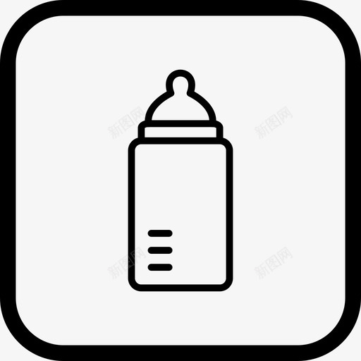 婴儿喂养器儿童乳头图标svg_新图网 https://ixintu.com 乳头 儿童 喂养 婴儿 通用
