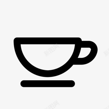 咖啡饮料热水图标图标