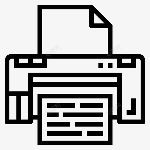 印刷油墨纸张图标svg_新图网 https://ixintu.com 印刷 技术 油墨 纸张 计算机 设备