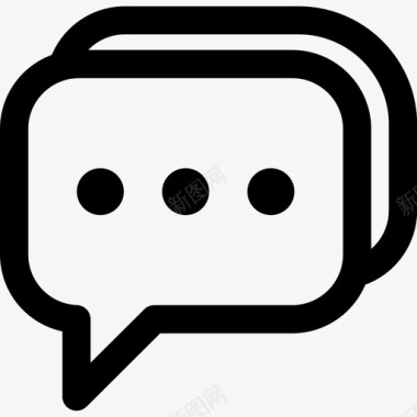 信息邮件短信图标图标