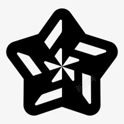可旋转滚轮星形滚轮旋转微调器图标高清图片