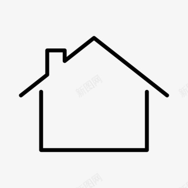 主页按钮房产主页图标图标