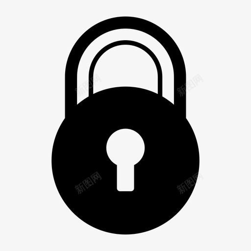 锁钥匙隐私图标svg_新图网 https://ixintu.com 保护 安全 钥匙 隐私