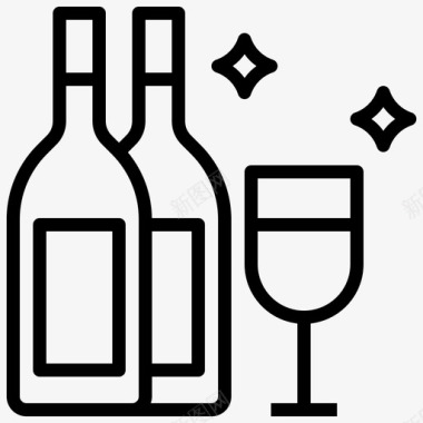 酒酒精饮料食物图标图标