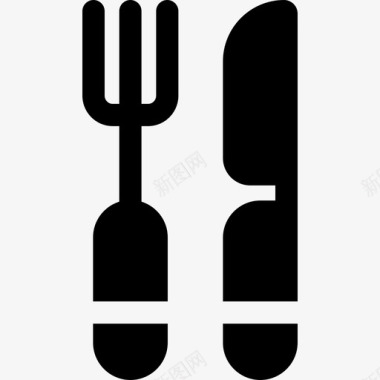 餐具家庭38填充图标图标