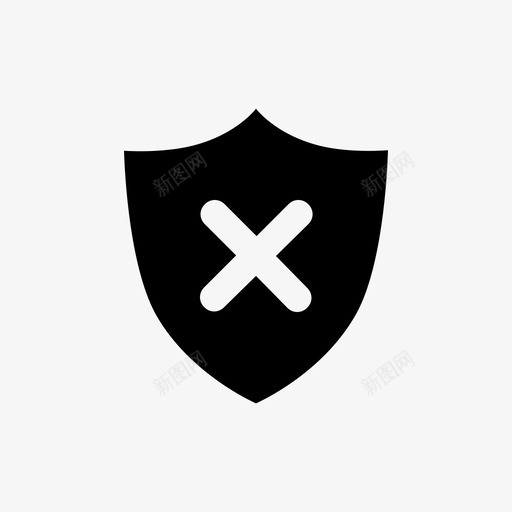 防护罩锁保护图标svg_新图网 https://ixintu.com 保护 安全 防护罩