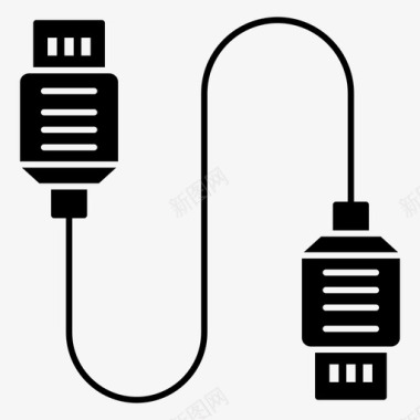 hdmi线缆电脑线缆hdmi连接器图标图标