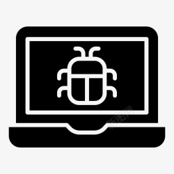 bug代码Bug代码19实心图标高清图片