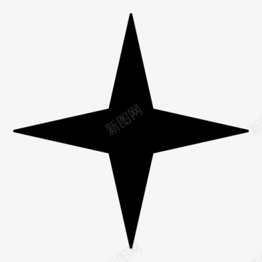 星星图形形状图标图标