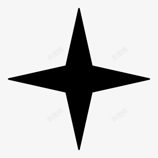 星星图形形状图标svg_新图网 https://ixintu.com 图形 形状 星星 符号