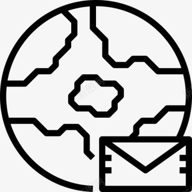 商业邮政1直邮图标图标