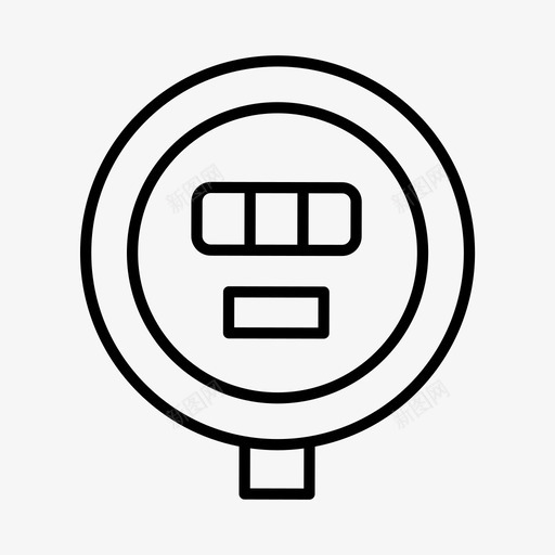电气仪表电工电力图标svg_新图网 https://ixintu.com 仪表 抄表 电力 电工 电气