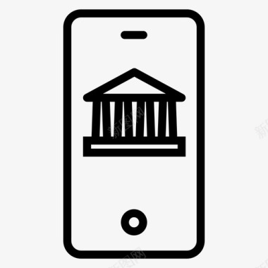 网上银行设备金融图标图标