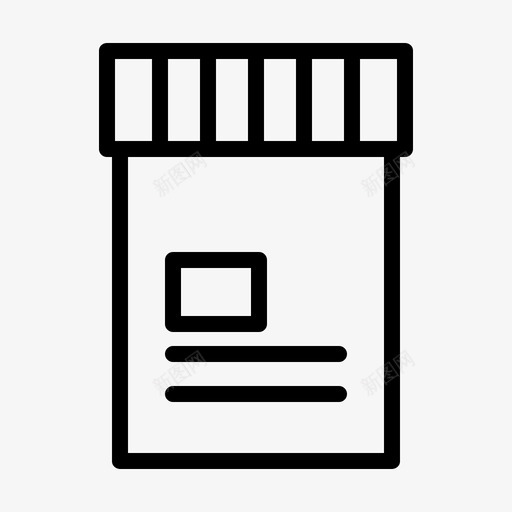 化学实验室药瓶图标svg_新图网 https://ixintu.com 化学 实验室 药瓶