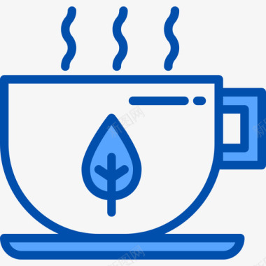 茶茶6蓝色图标图标