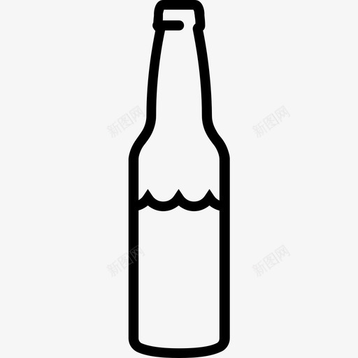 瓶装啤酒酒精狂饮图标svg_新图网 https://ixintu.com 啤酒 啤酒瓶 深色 狂饮 瓶装 豪饮 酒精