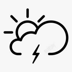 thunderstormThunderstorm Icon-1高清图片