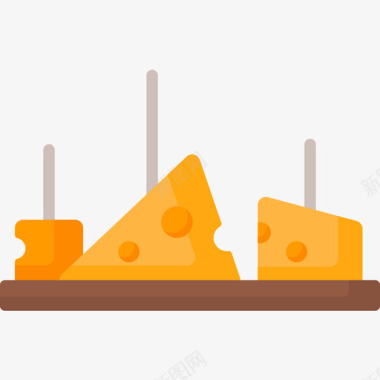 奶酪啤酒35平淡图标图标