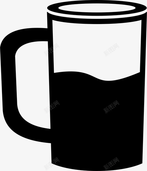 玻璃杯酒饮料图标svg_新图网 https://ixintu.com 杯子 杯酒 玻璃 玻璃杯 饮料