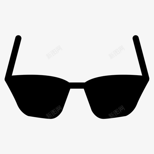 眼镜时尚风格图标svg_新图网 https://ixintu.com 图标 时尚 眼镜 风格